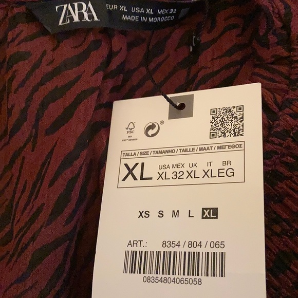 Animal Print Mini Dress - Picture 2 of 5